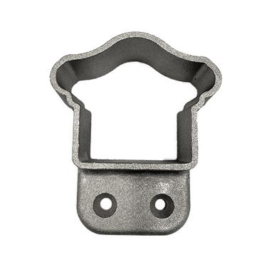 DIXIE CAP WALL MOUNT - FITS 2-1/4 X 7/8 -  DIE CAST